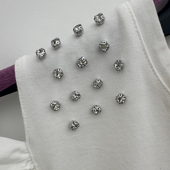 Zara white Casual Top - Picture 3 of 4